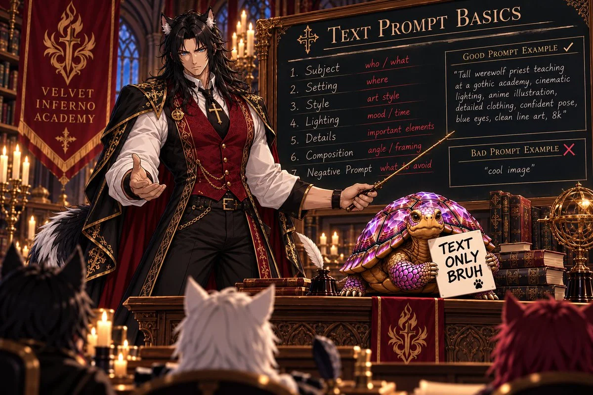 Image prompt preview